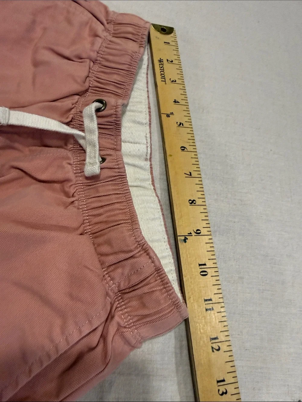 Crewcuts boys Elastic Drawstring Shorts in Dusty Rose size 10